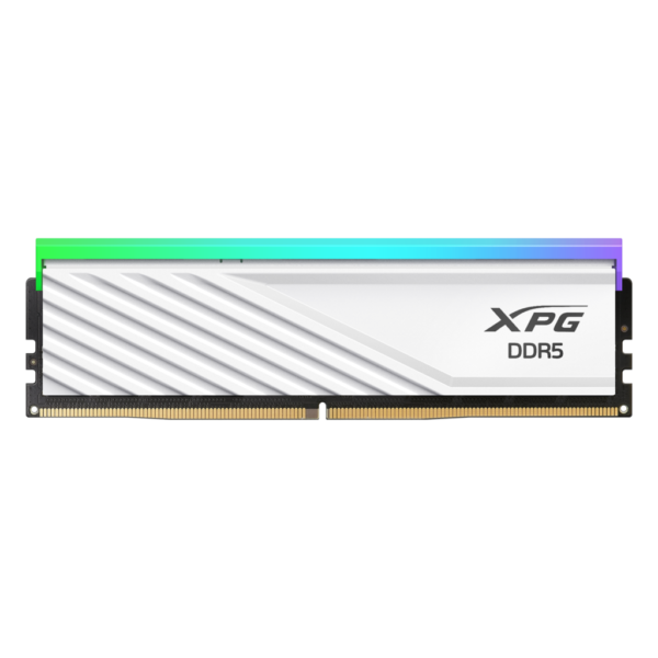 XPG Lancer Blade RGB White Longdimm DDR5 16GB 6000Mhz Gaming Desktop Ram