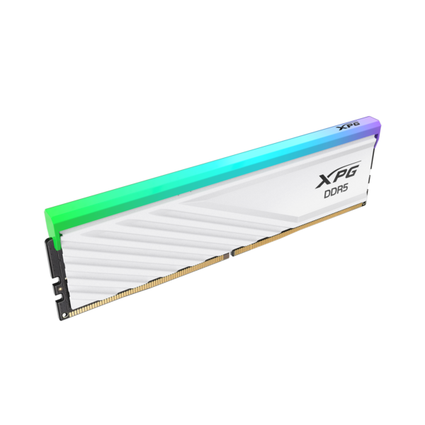 XPG Lancer Blade RGB White Longdimm DDR5 16GB 6000Mhz Gaming Desktop Ram - Image 2