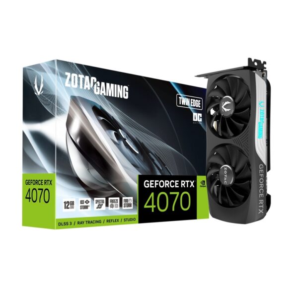 ZOTAC GAMING GeForce RTX 4070 Twin Edge OC 12GB Graphic Card