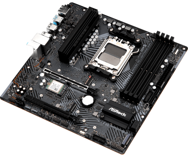 ASRock B650M PG Lightning Wifi AM5 MATX DDR5 Motherboard - Image 4