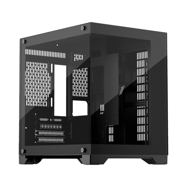 1STPlayer MV5-TP MATX ARGB Fan PC Case Black