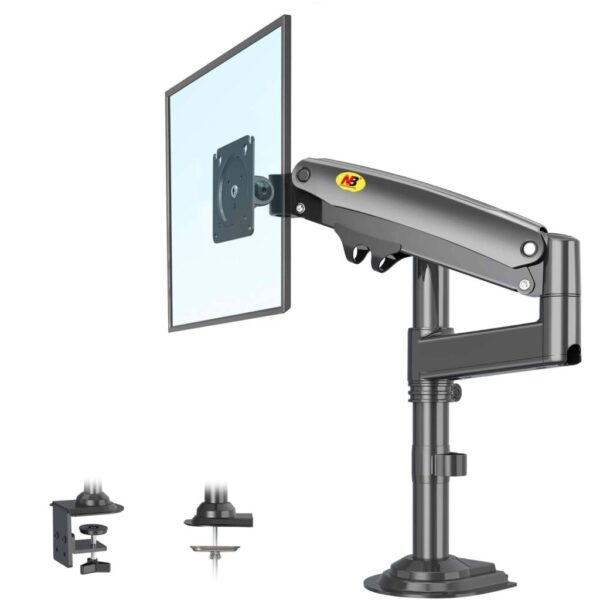 NB North Bayou H100 22 To 35 Inch Monitor Holder Arm Gas Spring Full Motion LCD TV Mount 2-12kg