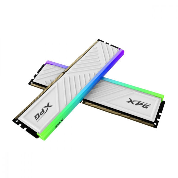 XPG SPECTRIX D35G RGB DDR4 White 16GB (2×8) 3200MHz CL16 Desktop Memory RAM