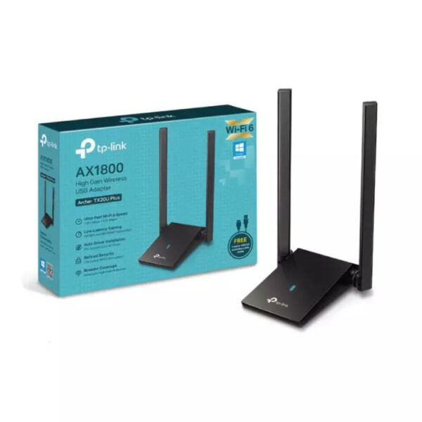 TP-Link Archer TX20U Plus AX1800 Dual Antennas High Gain Wireless USB Adapter - Image 2