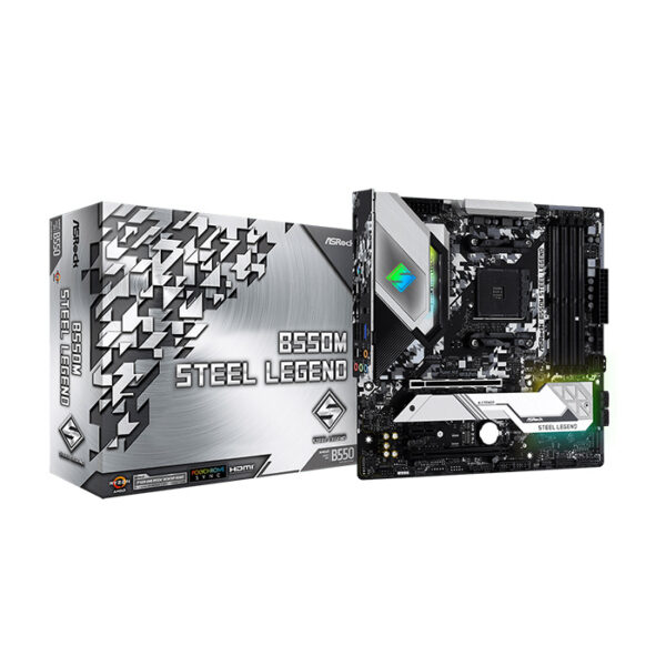 ASRock B550M Steel Legend AM4 Motherboard