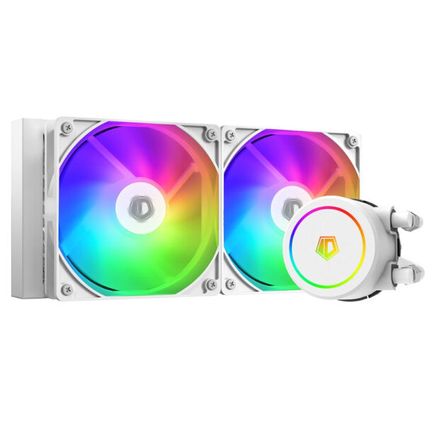 ID-Cooling FX240 ARGB Watercooling 240mm White Liquid Cooler