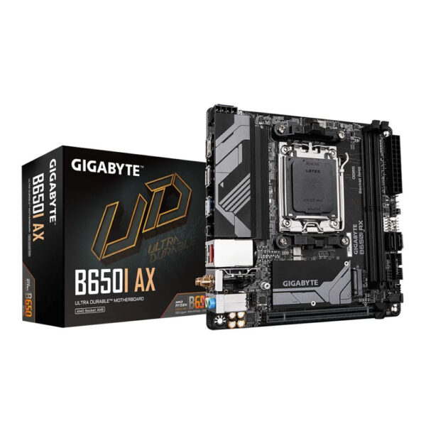 Gigabyte B650I AX ITX AM5 DDR5 Motherboard