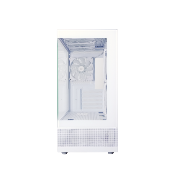 Slevcase Glazing Fantasy Premium m-ATX Casing (White) - Image 3