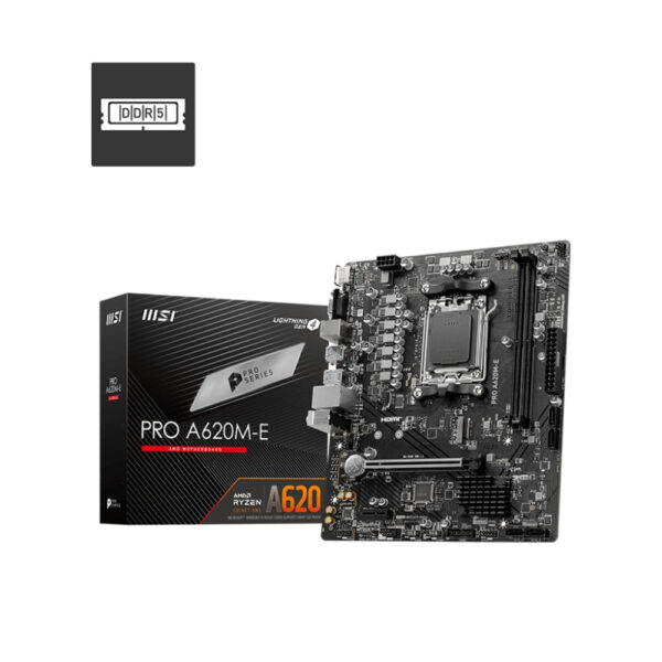 MSI Pro A620M E AM5 MaTX DDR5 AMD Motherboard