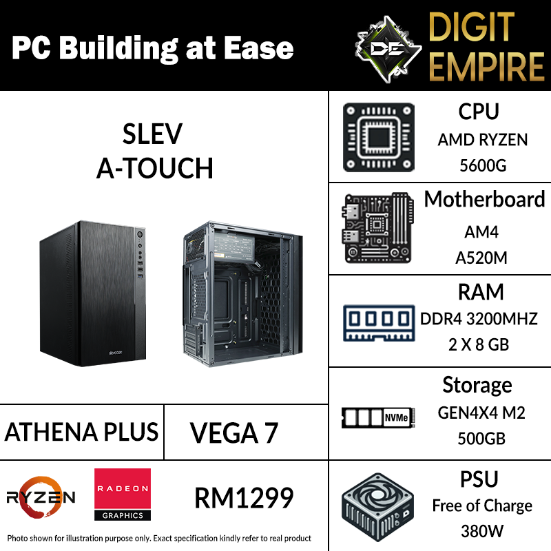 Athena | Ryzen 5600G | Office Productivity