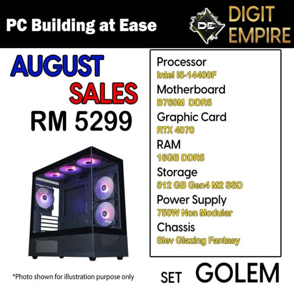 GOLEM | I5-14400F | RTX 4070